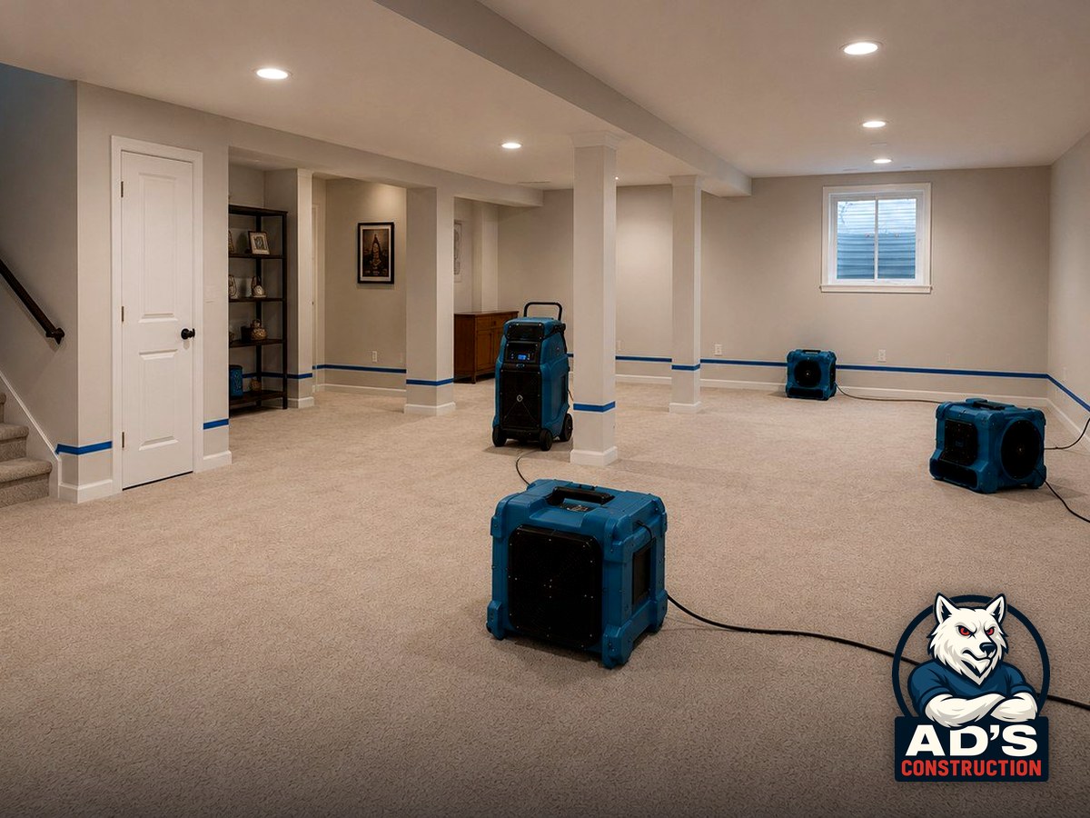 Fire and flood restoration by AD's Construction in Denver, Colorado